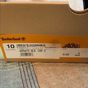 Timberland black field boots men’s size 10